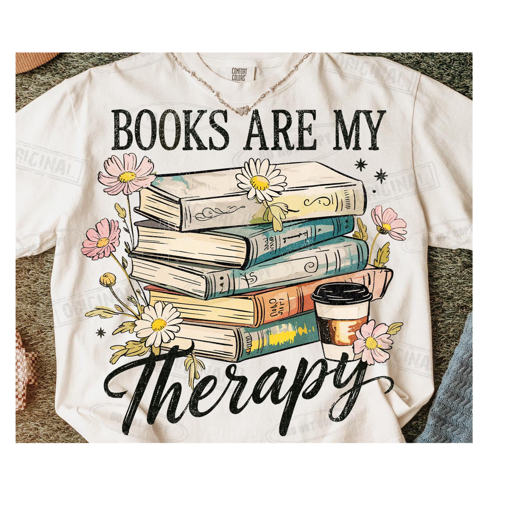 Books are my therapy
