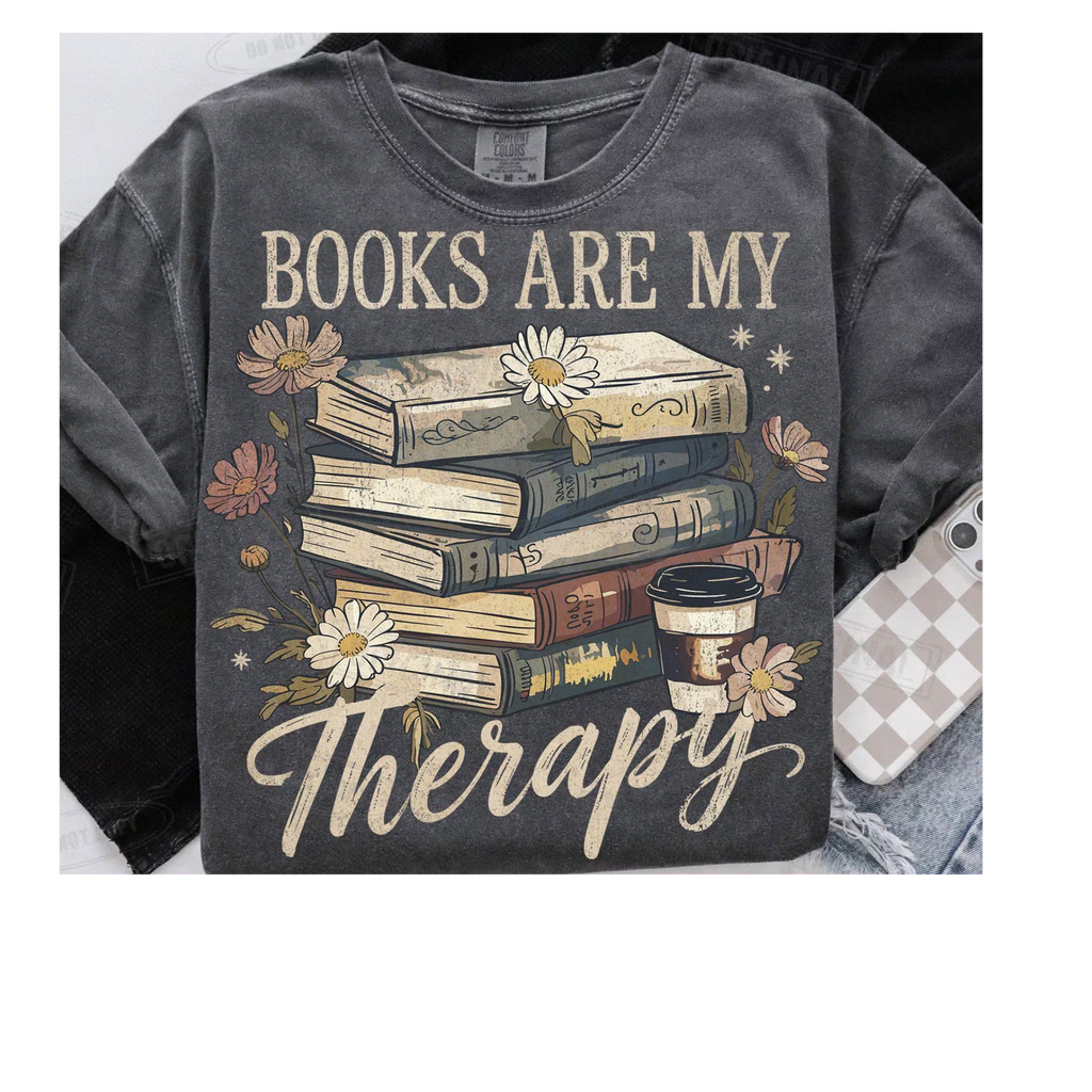 Books are my therapy