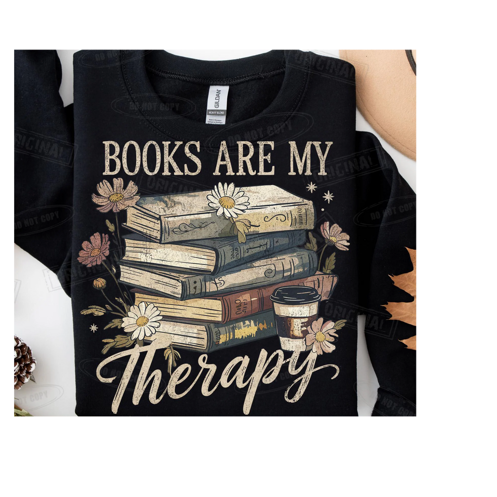 Books are my therapy