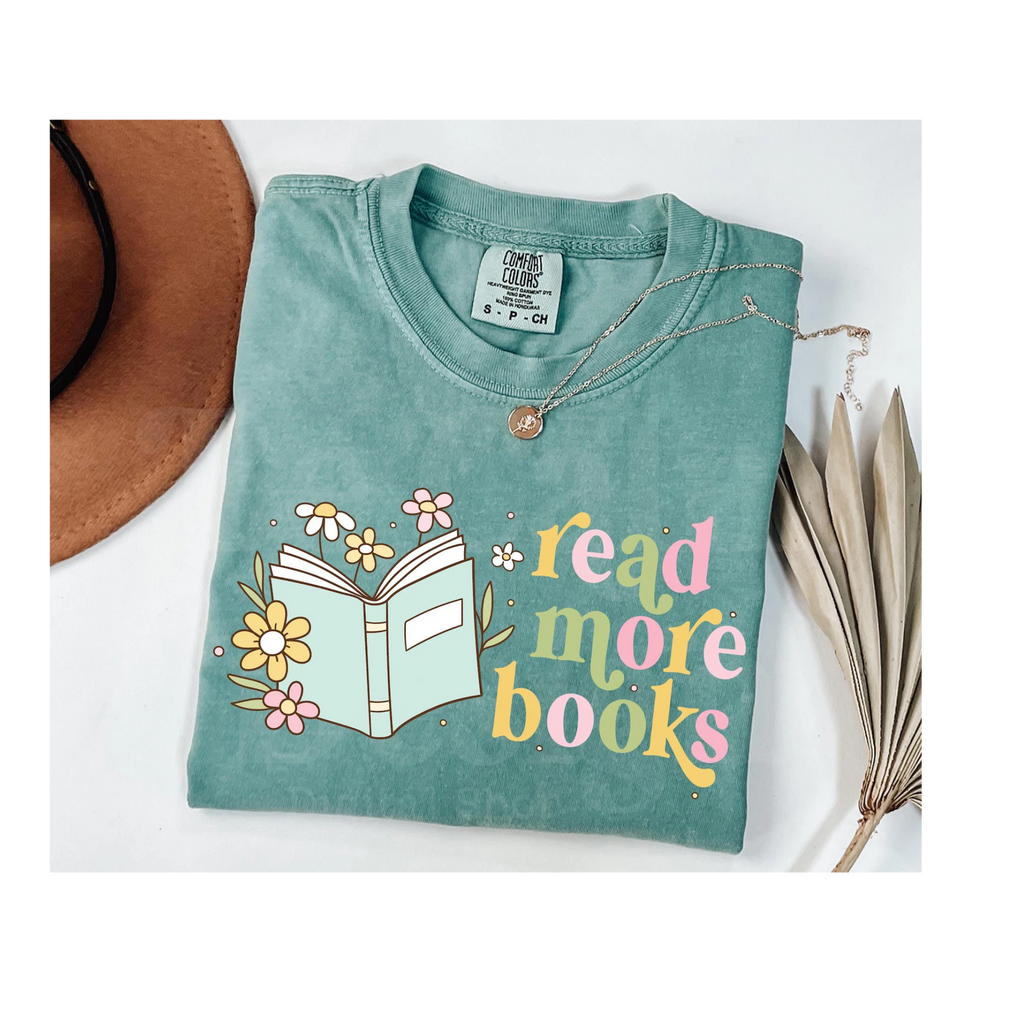 Read more books comfort color T-shirts