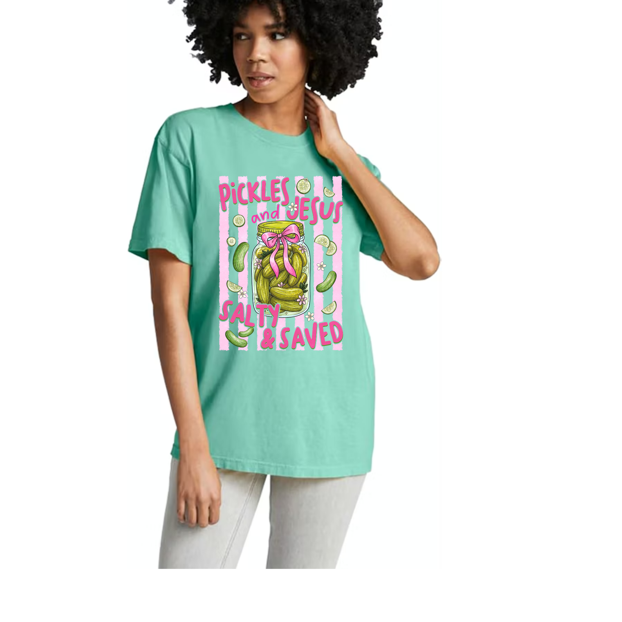 Pickles and Jesus Comfort Color