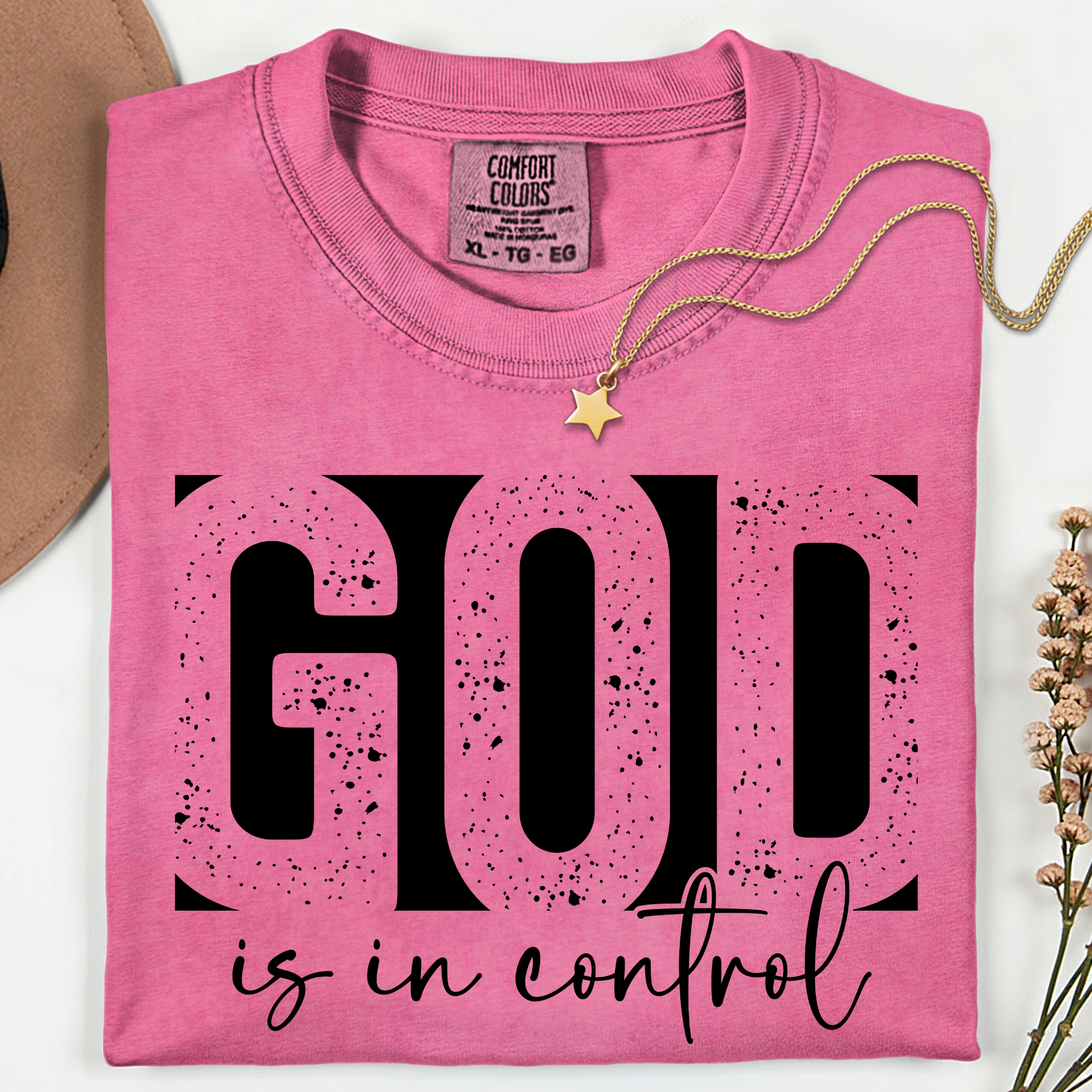 God is in control Comfort Color T-shirt