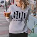God is in control Gildan Crewneck