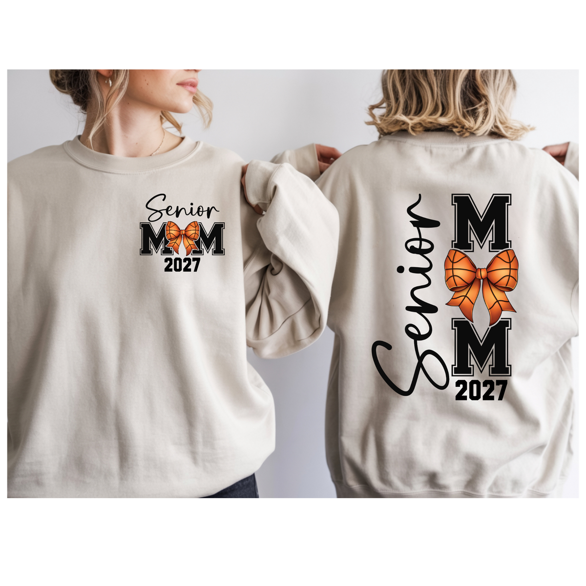 Senior Basketball MOM 2027 Gildan Crewneck