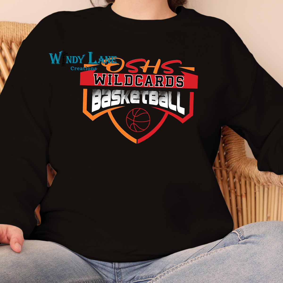 Wildcards basketball Black/ Gray T-shirt/ Crewneck/ hoodie