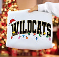 Wildcats Christmas Lights Gildan